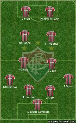 Fluminense FC Formation 2014