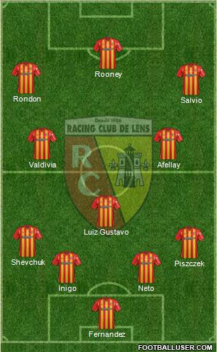 Racing Club de Lens Formation 2014