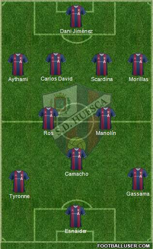 S.D. Huesca Formation 2014
