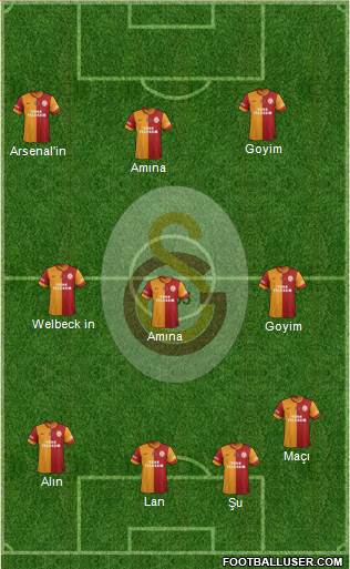 Galatasaray SK Formation 2014