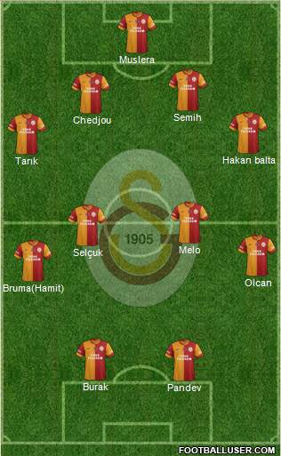 Galatasaray SK Formation 2014