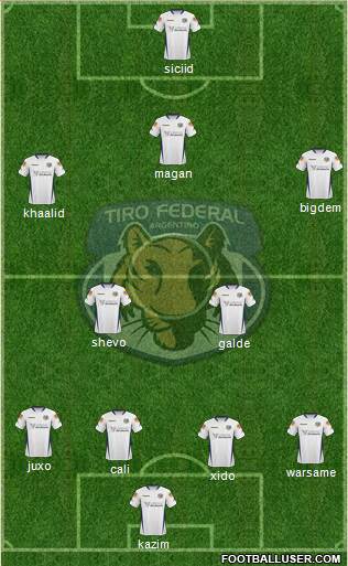 Tiro Federal de Rosario Formation 2014