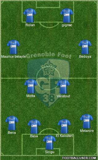 Grenoble Foot 38 Formation 2014