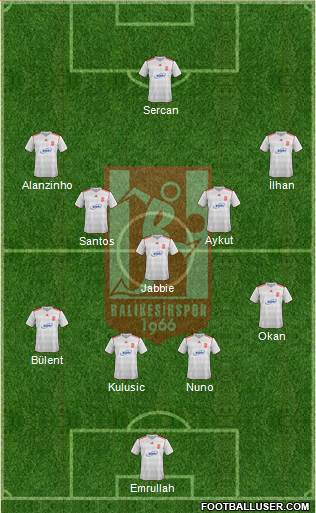 Balikesirspor Formation 2014