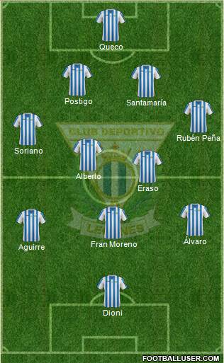 C.D. Leganés S.A.D. Formation 2014