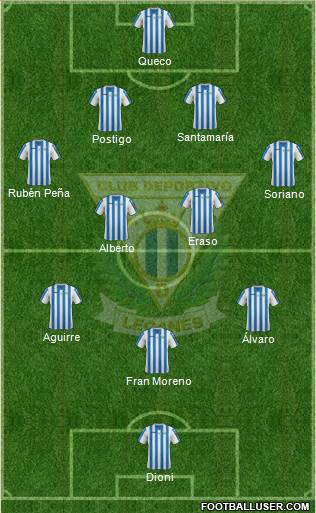 C.D. Leganés S.A.D. Formation 2014