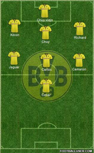 Borussia Dortmund Formation 2014