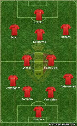 Belgium Formation 2014