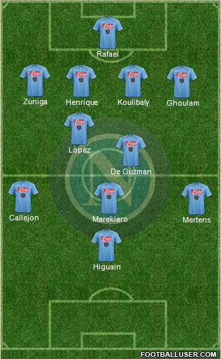 Napoli Formation 2014