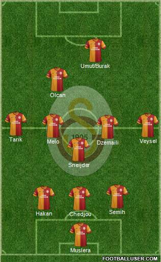 Galatasaray SK Formation 2014