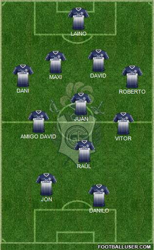 Gimnasia y Esgrima de La Plata Formation 2014