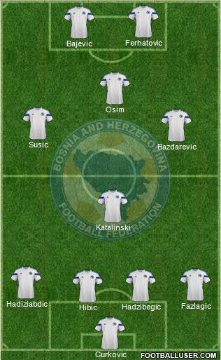 Bosnia and Herzegovina Formation 2014