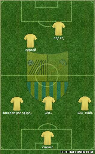 Metalist Kharkiv Formation 2014