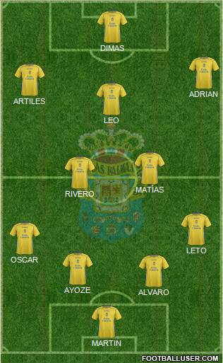 U.D. Las Palmas S.A.D. Formation 2014