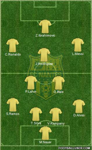 FC Nantes Formation 2014