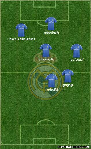R. Madrid Castilla Formation 2014