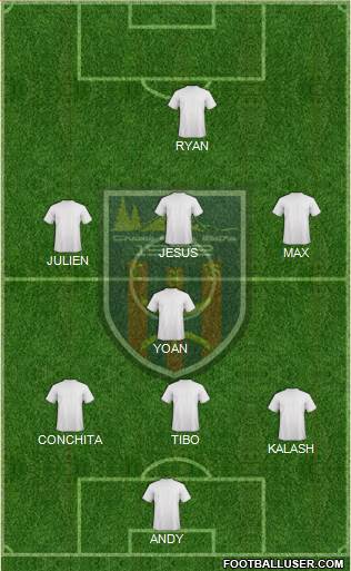 Chabab Aurès Batna football formation