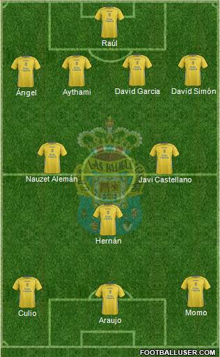 U.D. Las Palmas S.A.D. Formation 2014
