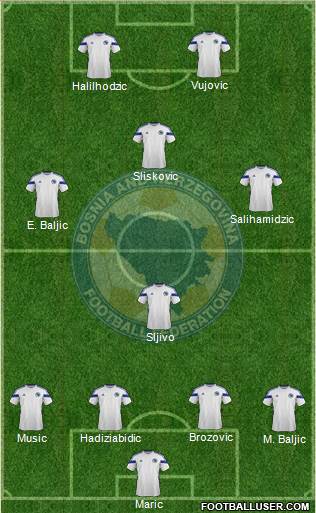 Bosnia and Herzegovina Formation 2014