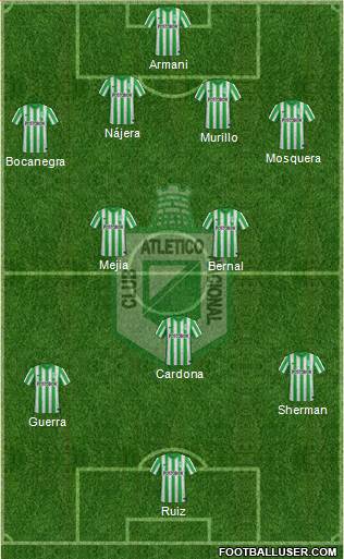 CDC Atlético Nacional Formation 2014