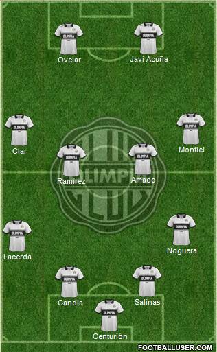 C Olimpia Formation 2014