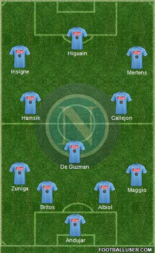 Napoli Formation 2014