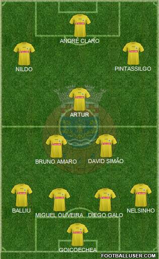 Futebol Clube de Arouca Formation 2014