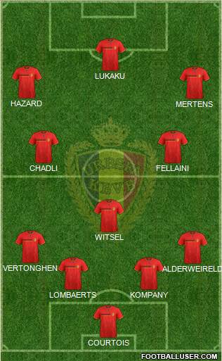 Belgium Formation 2014