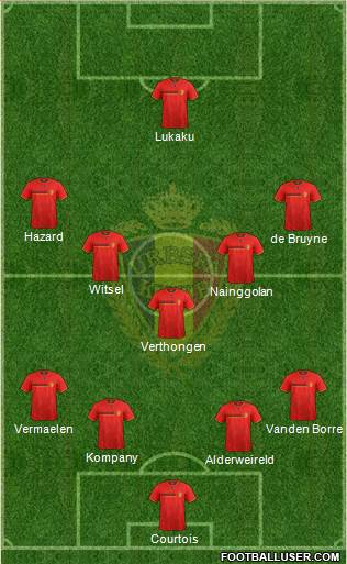 Belgium Formation 2014