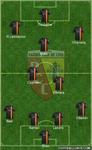 Racing Club de Lens Formation 2014