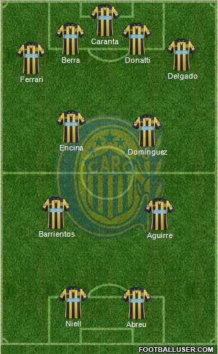 Rosario Central Formation 2014