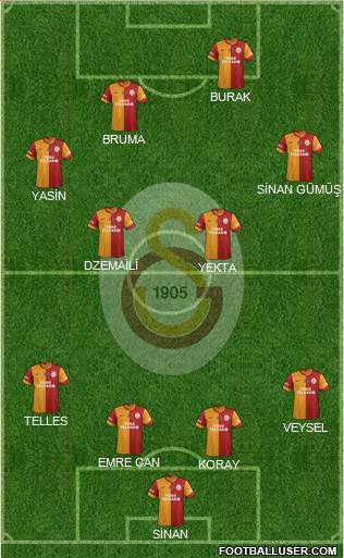 Galatasaray SK Formation 2014