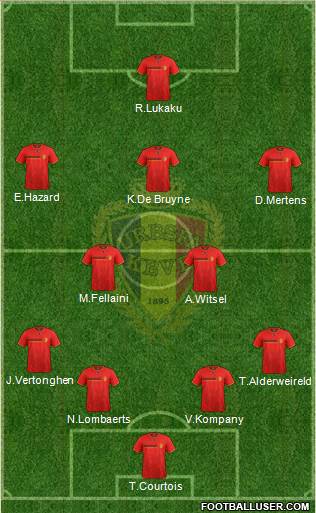 Belgium Formation 2014