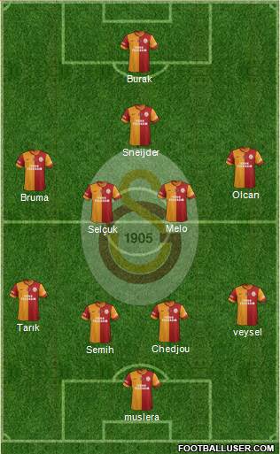 Galatasaray SK Formation 2014