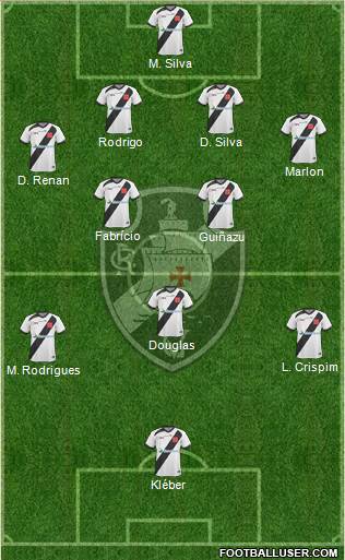 CR Vasco da Gama Formation 2014