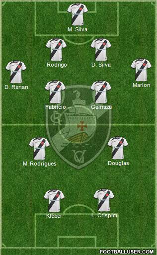 CR Vasco da Gama Formation 2014