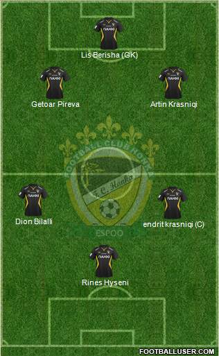 FC Honka Formation 2014