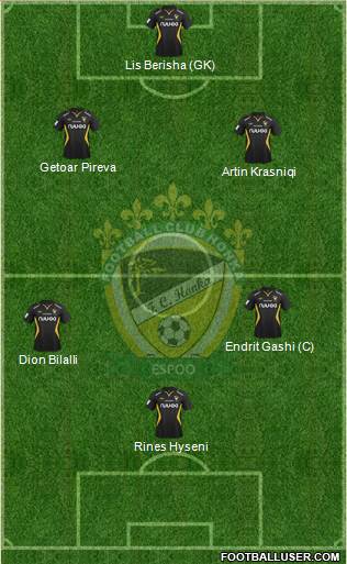 FC Honka Formation 2014