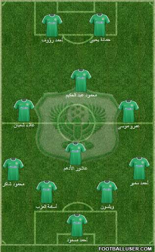 Masry Port Said Formation 2014