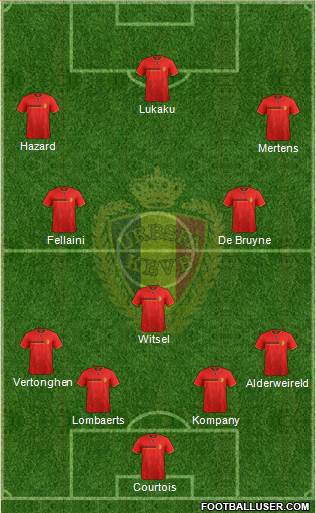 Belgium Formation 2014