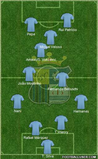 Real Sport Club Massamá Formation 2014
