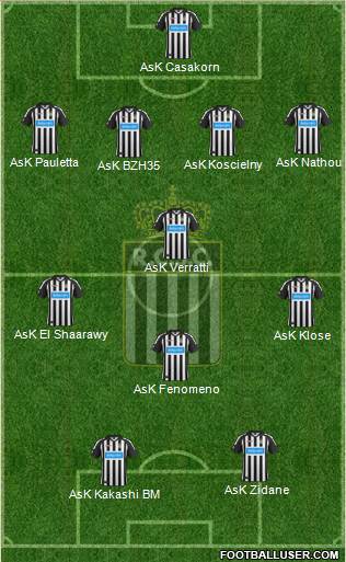 Sporting du Pays de Charleroi Formation 2014