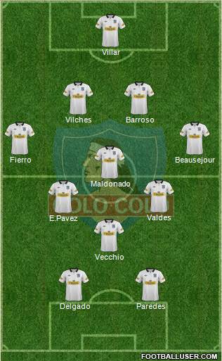 CSD Colo Colo Formation 2014