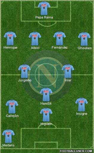 Napoli Formation 2014