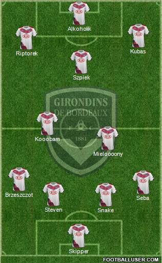 FC Girondins de Bordeaux Formation 2014