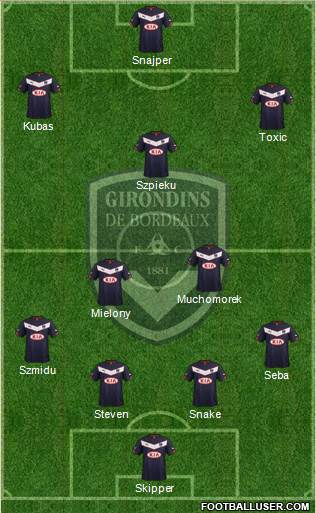 FC Girondins de Bordeaux Formation 2014