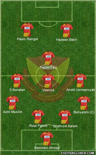 Selangor Formation 2014