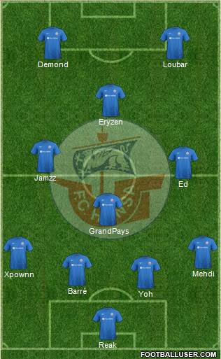 FC Hansa Rostock Formation 2014