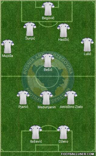 Bosnia and Herzegovina Formation 2014