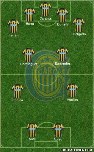 Rosario Central Formation 2014
